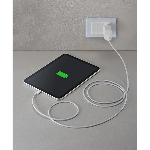 Cabo USB-C Cellular Line Power Flexforce 2m - Branco