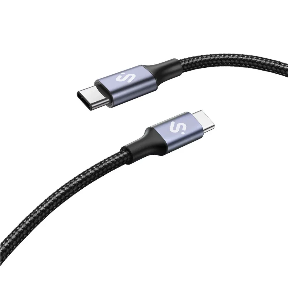 Cabo USB-C para USB-C Subblim PLUS Preto 1 m
