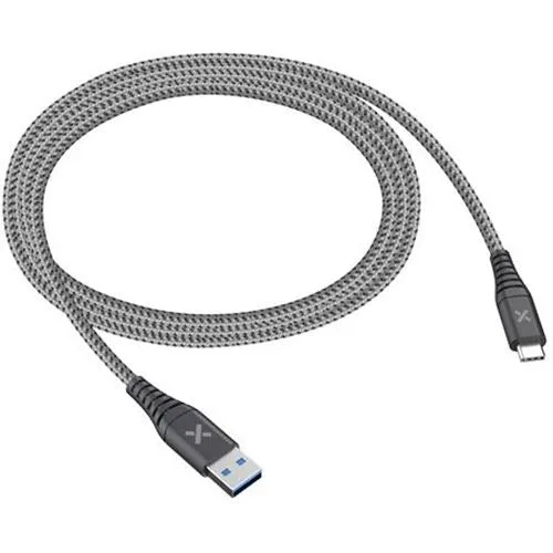 Cabo Wefix USB- para USB-C 240 W 1 m - Cinzento
