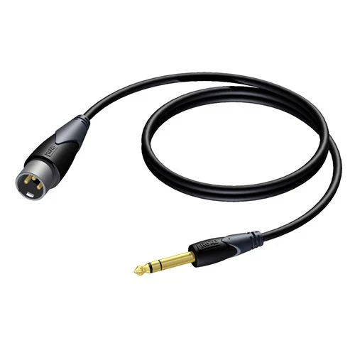 Cabo XLRM/XLRF CLA901/5m Procab