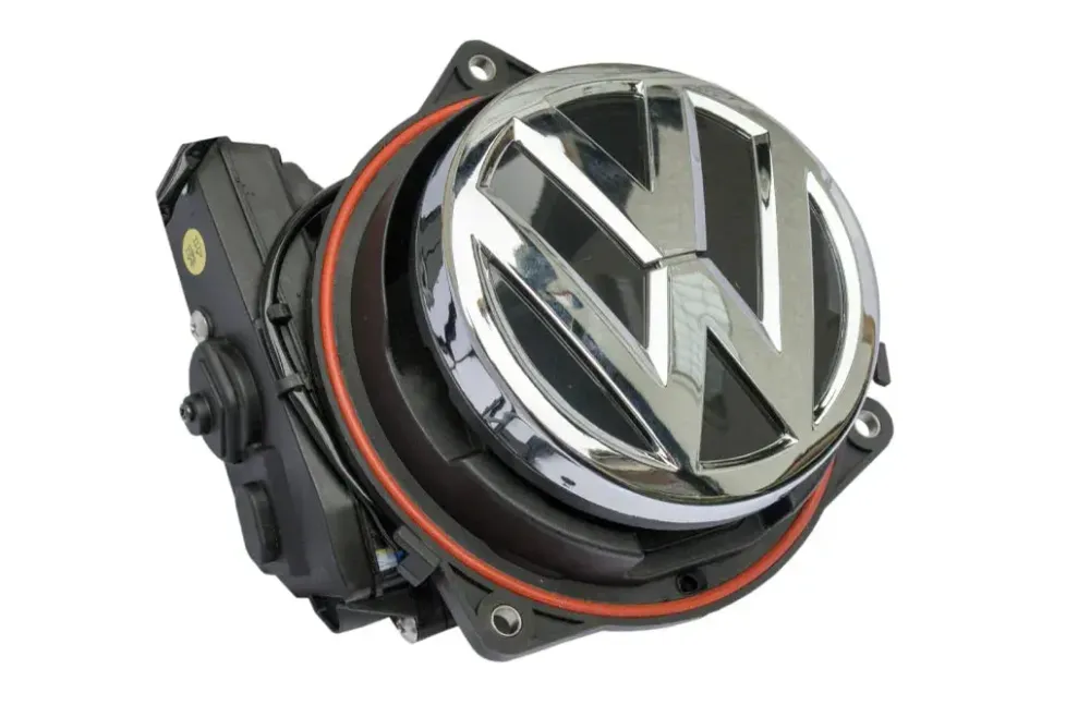 Camara Traseira HD Emblema Motorizada Volkswagen Golf EOS Passat