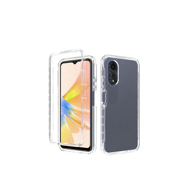 Capa 3x1 360° Impact Protection para Oppo A38 4G - Transparente
