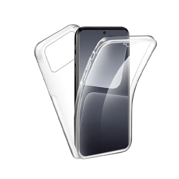 Capa 3x1 360° Impact Protection para Xiaomi Poco X6 pro - Transparente