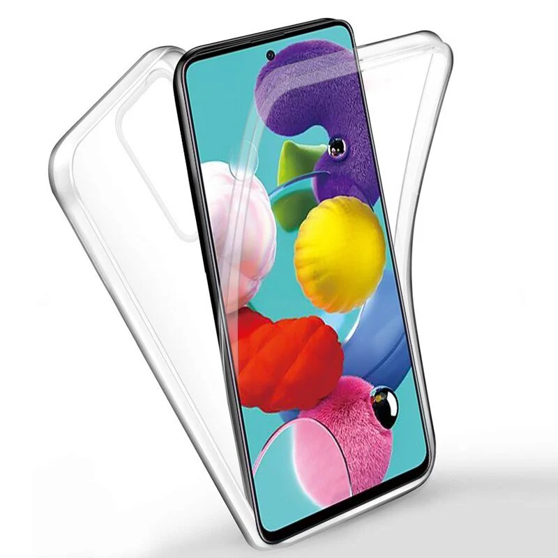 Capa 3x1 360° Impact Protection para Samsung Galaxy S20 FE 2022 - Transparente