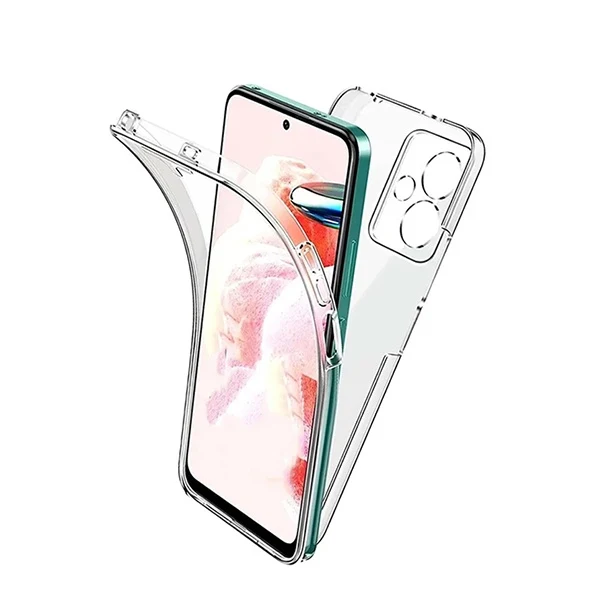 Capa 3x1 360° Impact Protection para Xiaomi Redmi 13 5G - Transparente