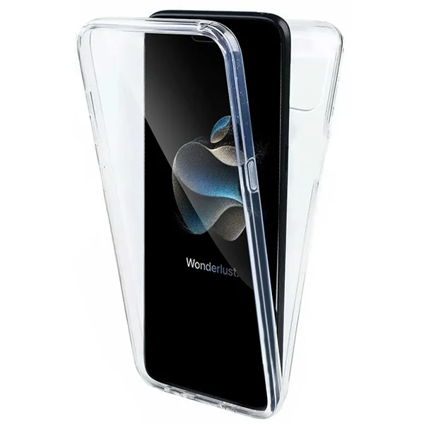 Capa 3x1 360° Impact Protection para Apple iPhone 15 Pro - Transparente