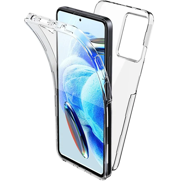 Capa 3x1 360° Impact Protection para Xiaomi 13T Pro - Transparente