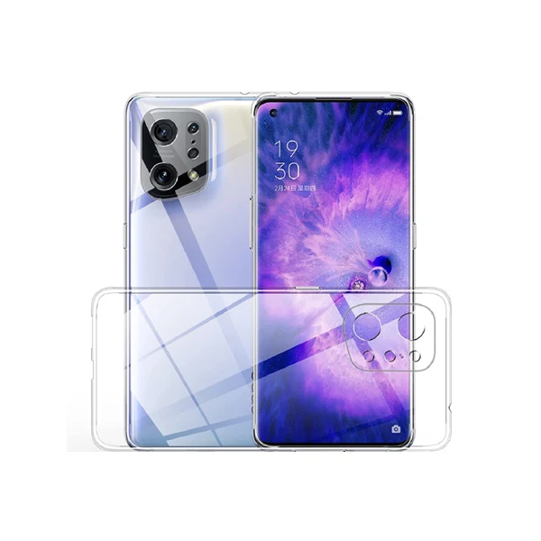 Capa 3x1 360° Impact Protection para Oppo Find X5 Pro - Transparente