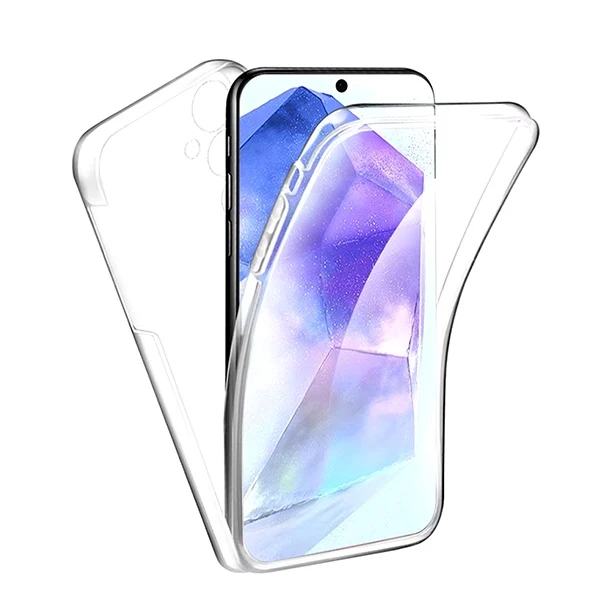 Capa 3x1 360° Impact Protection PHONECARE Para Samsung Galaxy S25 FE - Transparente