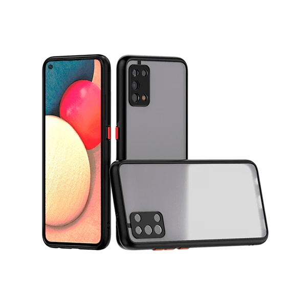 Capa Anti Choque Camera Protection para Oppo A74 5G - Preto