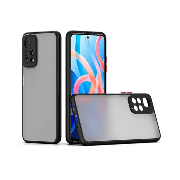Capa Anti Choque Camera Protection para Xiaomi Redmi Note 11 Pro 5G - Preto
