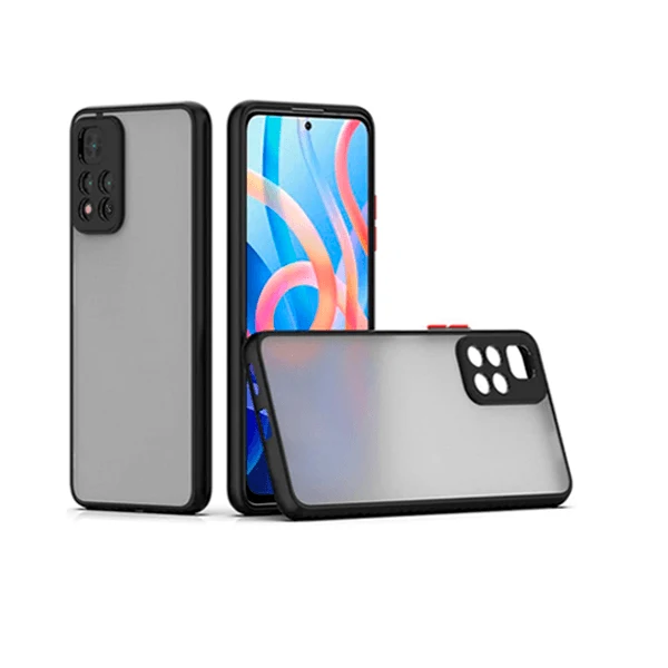 Capa Anti Choque Camera Protection para Xiaomi 11i - Preto