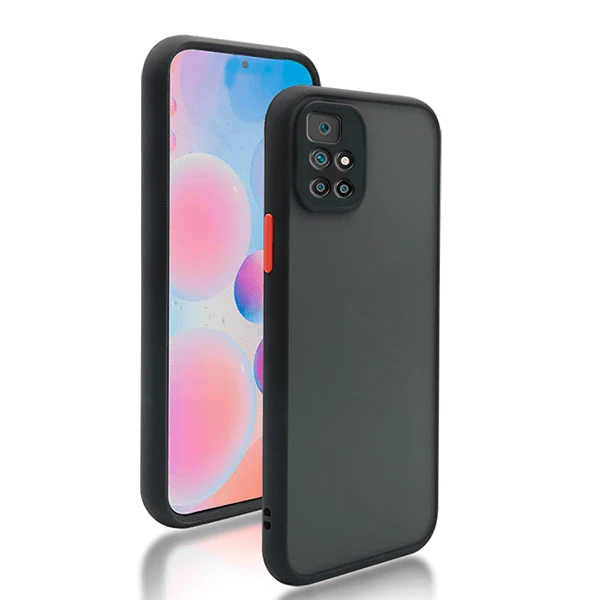 Capa Anti Choque Camera Protection para Xiaomi Redmi 10 Prime 2022 - Preto