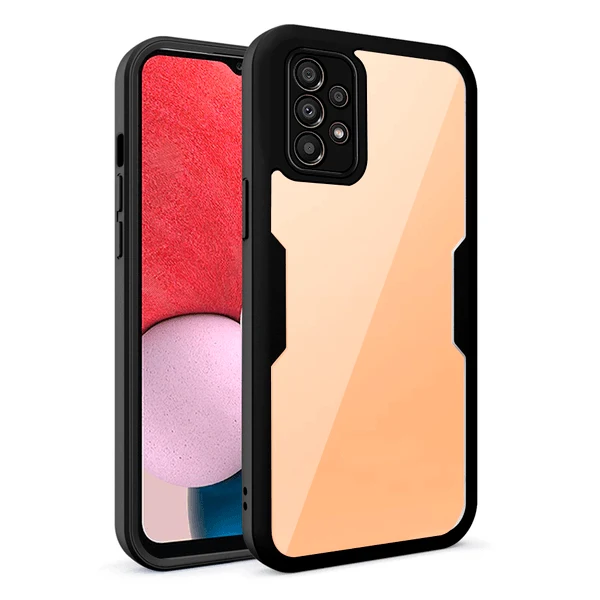 Capa Anti-Crash 360 Protection á Prova de Choque Frente e Verso para Samsung Galaxy A73 5G - Preto
