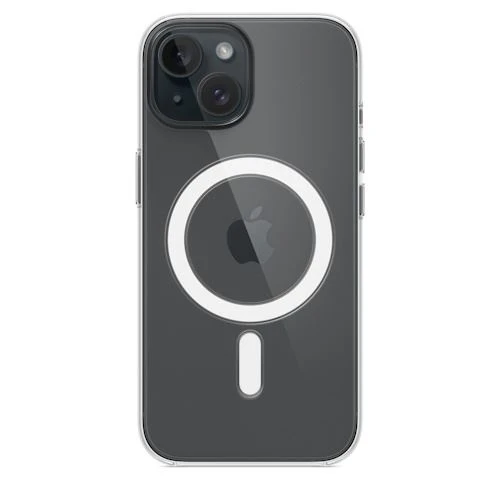 Capa Apple com MagSafe para iPhone 15 Plus - Transparente