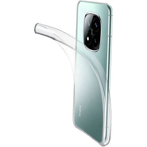 Capa Cellularline Soft para Xiaomi Redmi Note 14 Pro+ 5G - Transparente