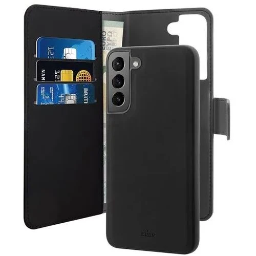 Capa Flip Puro destacável para Samsung S23 - Preto