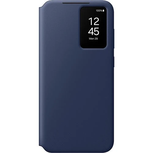 Capa Flip Wallet Samsung Smart View para Galaxy S24FE - Azul