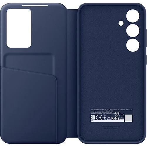 Capa Flip Wallet Samsung Smart View para Galaxy S24FE - Azul