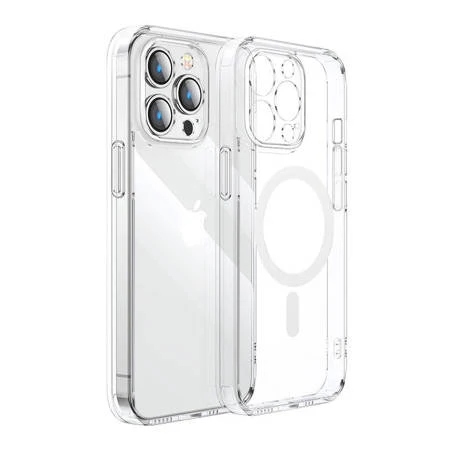 CAPA MAGNÉTICA TRANSPARENTE JOYROOM JR-14D7 PARA IPHONE 14 PLUS