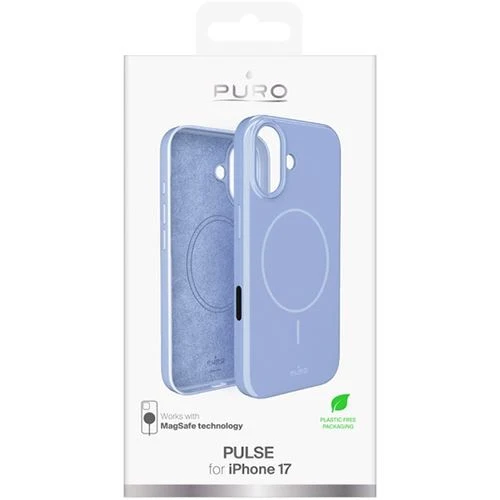 Capa MagSafe Puro Pulse para iPhone 17 - Azul