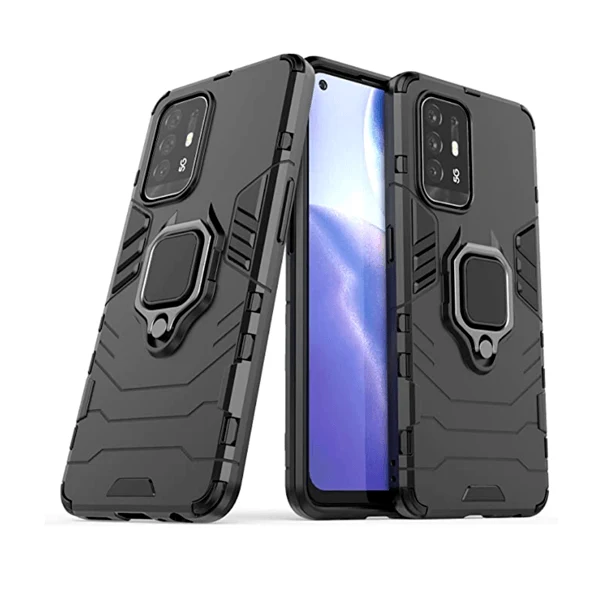 Capa Military Defender para Oppo A94 5G - Preto