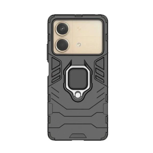 Capa Military Defender para Xiaomi Poco X6 Neo - Preto