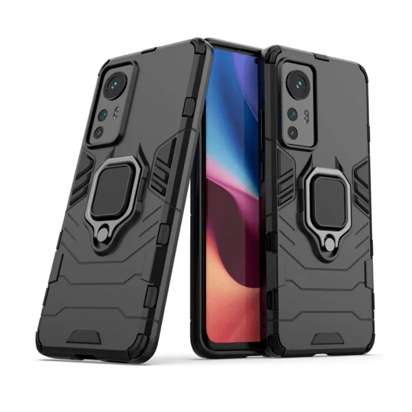 Capa Military Defender para Xiaomi 12 Pro - Preto