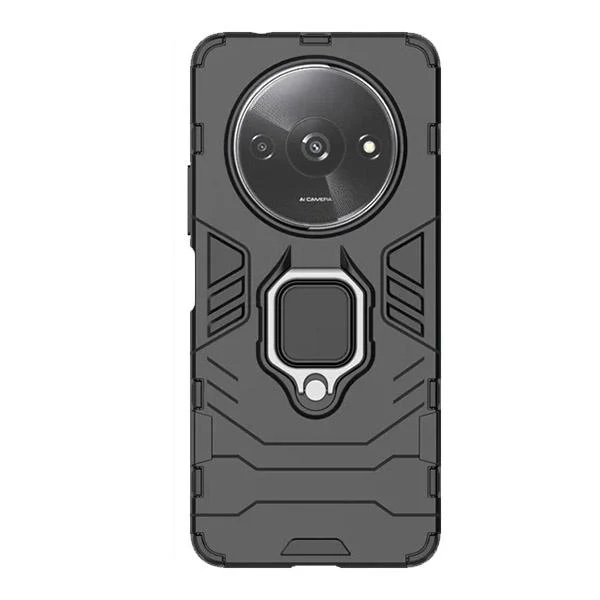 Capa Military Defender para Xiaomi Redmi A3 - Preto