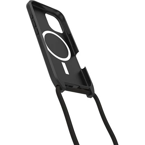 Capa Otterbox React + Cordão para iPhone 16 - Preto