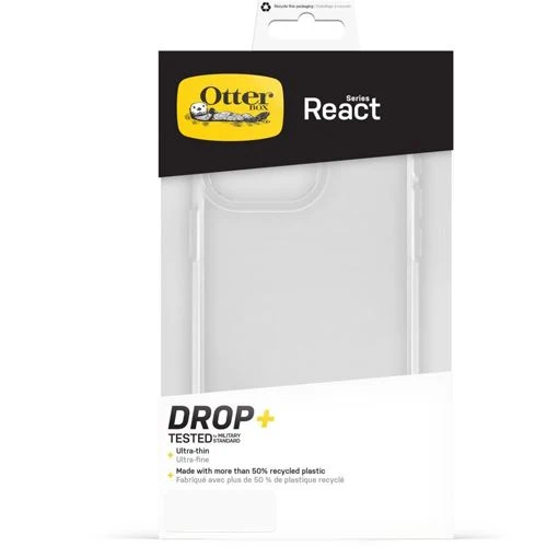 Capa Otterbox React para iPhone 15 Pro Max - Transparente
