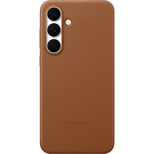 Capa Pele Vegana Samsung para Galaxy S25 FE - Bronze