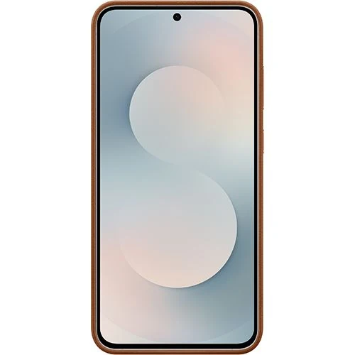 Capa Pele Vegana Samsung para Galaxy S25 FE - Bronze