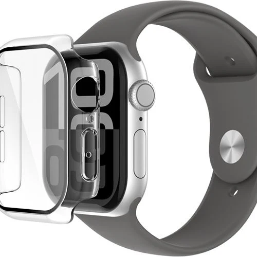 Capa Protectora Belkin ScreenForce 2 em 1 para Apple Watch 10 - 42mm - Transparente