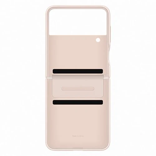 Capa Samsung Leather para Samsung Galaxy Z Flip 4 - Peach