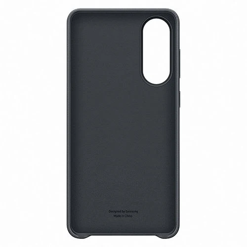 Capa Samsung em Pele Vegan para Galaxy S25 Edge - Preta