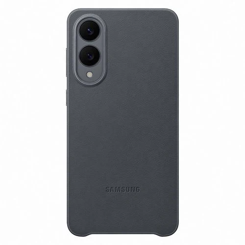 Capa Samsung em Pele Vegan para Galaxy S25 Edge - Preta