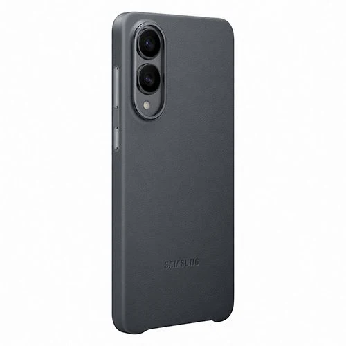 Capa Samsung em Pele Vegan para Galaxy S25 Edge - Preta