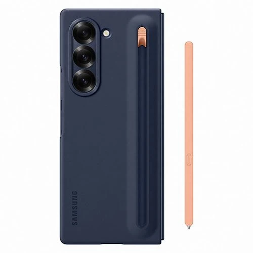 Capa Samsung + S Pen para Galaxy Z Fold6 - Azul Escura