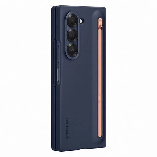 Capa Samsung + S Pen para Galaxy Z Fold6 - Azul Escura