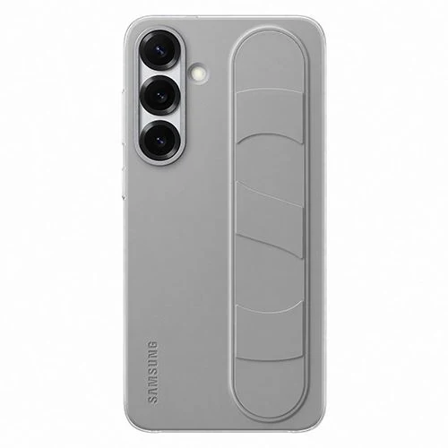 Capa Samsung Standing com Fita para Samsung Galaxy S25+ - Cinza