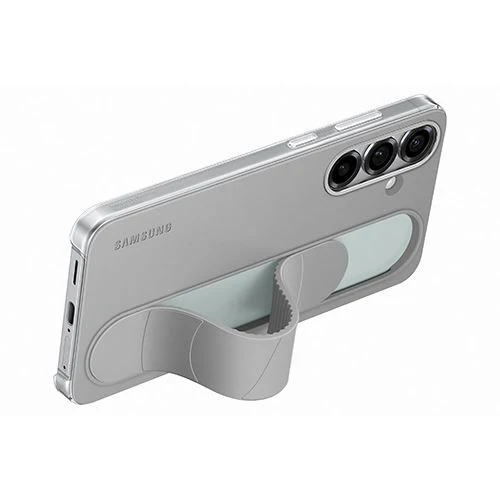 Capa Samsung Standing com Fita para Samsung Galaxy S25+ - Cinza