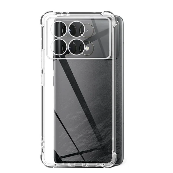 Capa Superprotect Anti-Shock para Xiaomi Poco F6 Pro - Transparente