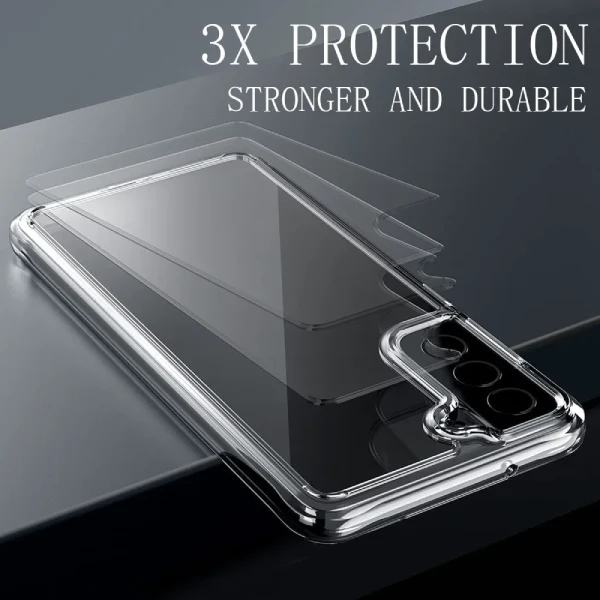 Capa Superprotect Anti-Shock PHONECARE Para Oppo Reno14 F 5G - Transparente