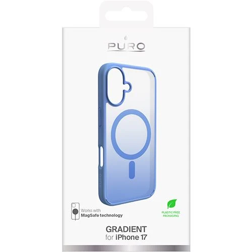 Capa TPU com MagSafe Puro Gradient para iPhone 17 - Azul