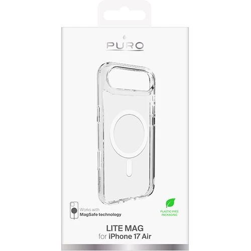 Capa TPU com MagSafe Puro Lite Mag para iPhone Air - Transparente