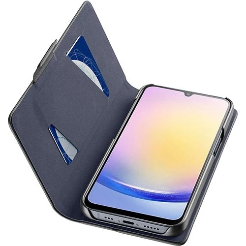 Capa Wallet Cellular Line Protect Book para Samsung Galaxy A26 - Preto