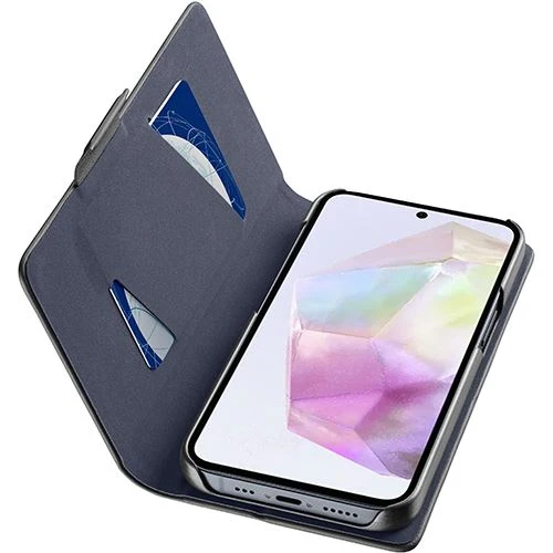 Capa Wallet Cellular Line Protect Book para Samsung Galaxy A36 / A56 - Preto