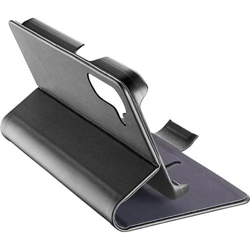 Capa Wallet Cellularline Book para Samsung Galaxy A17 - Preto
