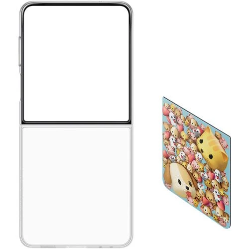 Capa Wallpaper Inteligente para Samsung Z Flip7 - Transparente